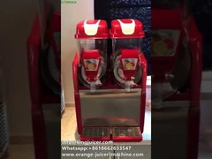 Low Noise Ice Slush Machine 45 Liter For Supermarket