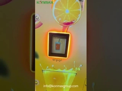 Máquina de venda automática de sumo de laranja fresco Konmax