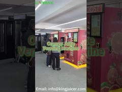 Máquina de venda automática de sumo de laranja fresco Konmax