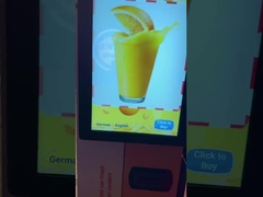 Versátil 100% Pure Automatic Orange Juicer Máquina de venda de suco de laranja fresco comercial