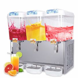 o distribuidor comercial do suco de fruto 18L, pulveriza a máquina fresca e quente da bebida para o hotel