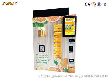 O negócio Apple da máquina de venda automática do suco de laranja do sistema de controlo de Wifi paga o pagamento com cartão de crédito