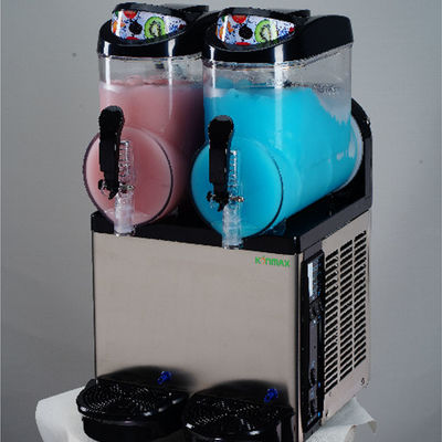Batido comercial Mini Size Tabletop Slushie Machine do milk shake de 2 bacias
