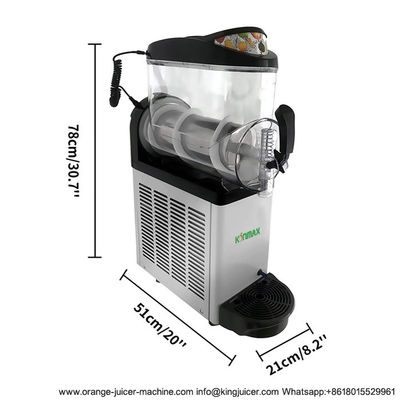 SS 12 litros de máquina congelada máquina SASO da bebida de Icee Slushie