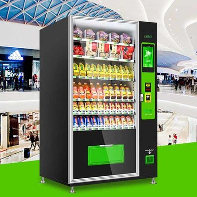 Máquina de venda automática combinado 800pcs dos petiscos e das bebidas da máquina de venda automática