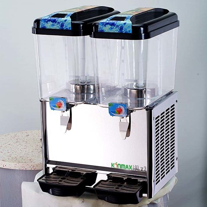 Controle termostático de gerencio magnético de Juice Dispenser Twin Bowl 600W do fruto